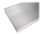 Radiator extrudat cu aripioare STONECOLD 1000mm x 262mm x 60mm brut