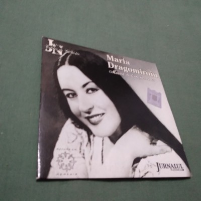 CD MARIA DRAGOMIROIU ORIGINAL JURNALUL foto