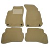 Covorase mocheta VW Passat B5 cu fixare in podea ROTUNDA 10/2000-2/2005 Bej, set de 4 bucati AutoDrive ProParts, Oem