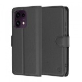 Husa pentru Oppo Reno16 F / Reno16 FS, Techsuit, Leather Folio, Neagra
