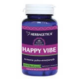 Supliment Alimentar Happy Vibe Herbagetica, 60 capsule