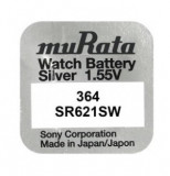 Cumpara ieftin Pachet 10 baterii pentru ceas - Murata SR621SW - 364