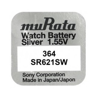 Pachet 10 baterii pentru ceas - Murata SR621SW - 364 foto