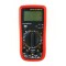 Multimetru Digital Profesional 9208N , Carcasa Antisoc , Senzor Temperatura , Premium Quality , Rosu