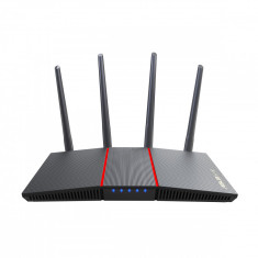 ROUTER ASUS AX1800, wireless, 1200 Mbps, port LAN 10/100/1000 x 4, port WAN 10/100/1000 x 1, antena externa x 4, &amp;quot;RT-AX55&amp;quot; foto