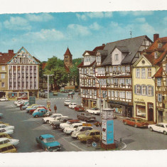 FG3 - Carte Postala -GERMANIA - Bad Hersfeld, Lingg-Platz, circulata 1969