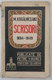 SCRISORI 1834-1849-MIHAIL KOGALNICEANU--BUC. 1913