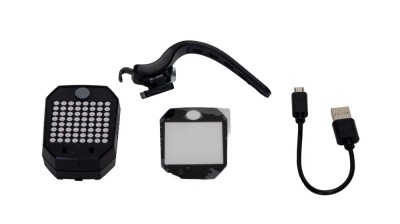 Semnalizare bicicleta (reincarcabil USB) foto