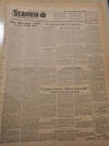 Scanteia 28 iunie 1952-articol tismana gorj,regiunea barlad,constanta,cluj