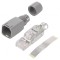 Mufă RJ45 Cat 5 Aurit 8P8C 22AWG