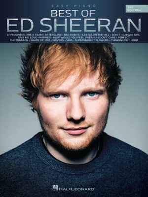 Best of Ed Sheeran - 3rd Edition Easy Piano Songbook foto