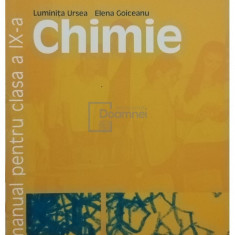 Luminita Ursea - Chimie - Manual pentru clasa a IX-a (editia 2015)