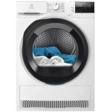 Uscator de rufe Electrolux EW6D285AE, Pompa de caldura, 8 kg, Clasa A+++, GentleCare + Sensicare, Motor Inverter, Usa reversibila, Alb