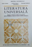 Cumpara ieftin Literatura universala. Manual pentru clasele a XI-a si a XII-a, scoli normale, licee si clase cu profil umanist - 1996 - Ovidiu Drimba ($Z56)