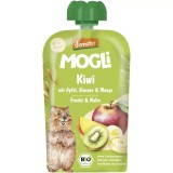 Piure din mere banana kiwi si mango pentru copii 1an, eco