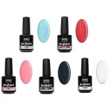 Lac UV permanent - 5 buc kit mic &ndash; pastel, INGINAILS