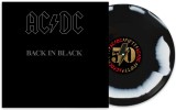 Back In Black (50th Anniversary) - Black &amp; White Swirl Vinyl | AC/DC, Rock, Columbia Records