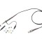 Sondă Osciloscop Pasivă 20MHz 1:1, 10:1 BNC 1,2m