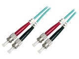 Patch cord cu fibră OM3 ST/UPC, 2m, 50/125um - DIGITUS