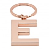 Breloc - Lund Luxe Letter E &ndash; Rose Gold | Lund London