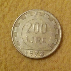 Italia - 200 lire - 1978 (moneda, M0013) foto