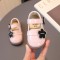 Pantofiori roz din lac - Fashion (Marime Disponibila: 9-12 luni (Marimea 20