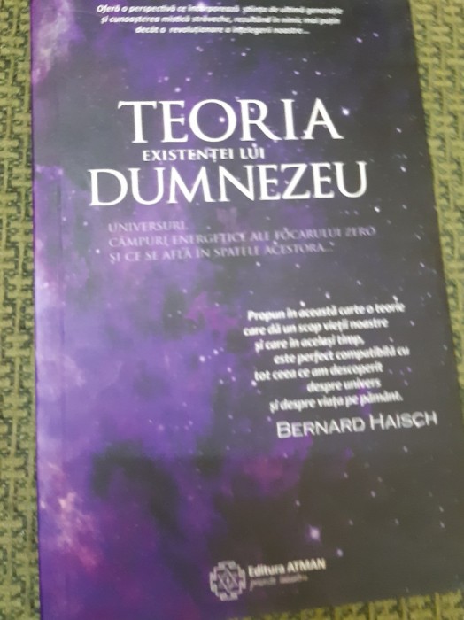 TEORIA EXISTENTEI LUI DUMNEZEU