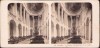 ST62N Versailles le Chateau Vue int&eacute;rieure la Chapelle 1903 stereoscopic photo