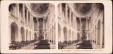 ST62N Versailles le Chateau Vue int&eacute;rieure la Chapelle 1903 stereoscopic photo