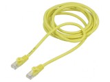 Cablu Patch U/UTP 6 litat CCA PVC galben 3m 26AWG, Lanberg
