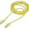 Cablu Patch U/UTP 6 litat CCA PVC galben 3m 26AWG