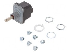 Comutator Basculant DPDT 10A/230VAC IP67