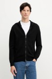 Armani Exchange pulover din amestec de l&acirc;nă culoarea negru, XM000905 AF14008