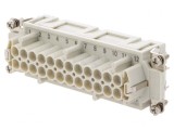 Conector HDC Inserturi Contact Mamă 24 PE, MOLEX
