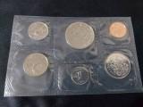 Seria completata monede - Canada 1975 , 6 monede, America de Nord