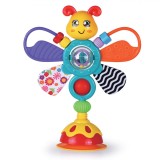 Jucarie educativa Shopiens&reg; Fluture cu ventuza si activitati, pentru bebelusi, multicolor