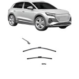 Cumpara ieftin Set stergatoare auto AUDI Q4 SUV (F4B) 2021-2023, pentru parbriz, Valeo Silencio