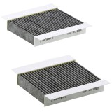 Set Filtre Polen Carbon Activ Mann Alfa Romeo 147 156 GT 175x138x31mm