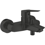 Baterie cada Grohe Start 322782432, 1/2&amp;#039;&amp;#039;, aparenta, monocomanda, diverter, mat, Negru