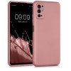 Husa pentru Xiaomi Redmi Note 10 5G, Silicon, Rose Gold, 54949.31, Roz, Carcasa, Kwmobile