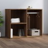 VidaXL Dulap de dressing, stejar maro, 80x40x65 cm, lemn compozit