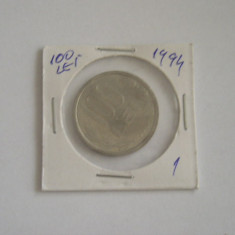 M1 C10 - Moneda foarte veche 123 - Romania - 100 lei 1994