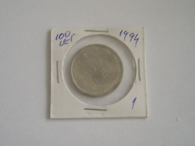 M1 C10 - Moneda foarte veche 123 - Romania - 100 lei 1994 foto