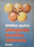 OLIMPIADA JOCURILOR RATIONALE-NICOLAE OPRISIU