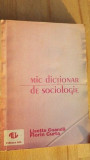 Mic dictionar de sociologie- Lisette Coanda, Florin Curta