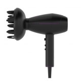 Uscator de par Tesla DRH300BPA, 2300W3 viteze, 2 trepte temp, Fct. Ionica, Negru/Violet