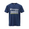 Tricou Husqvarna Accelerate albastru