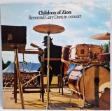 Reverend Gary Davis - Children Of Zion VG+ / VG+ vinil LP disc Heritage UK 1985 blues