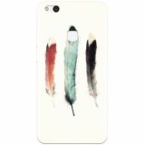 Husa silicon pentru Huawei P10 Lite, Three Feathers