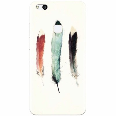Husa silicon pentru Huawei P10 Lite, Three Feathers foto